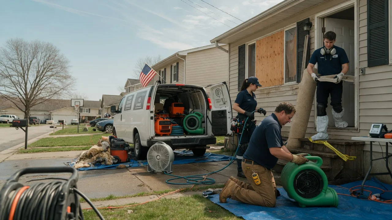 Water Damage Restoration in Coleharbor, ND near me